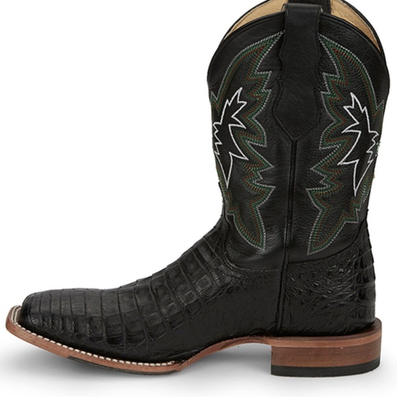 Black Western Leather Boots